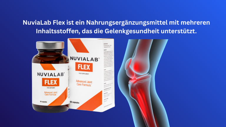 NuviaLab Flex: Die Revolution in der Gelenkgesundheit